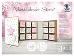 URSUS Adventskalender Buch Sterne, aus Kraftkarton