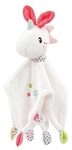 FEHN 57119 Schmusetuch Einhorn Wei&szlig;/Pink