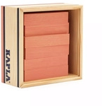 KAPLA C40ROSE 40er QUADRATE - 40 Holzpl&auml;ttchen, rosa