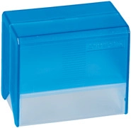 BRUNNEN Karteibox, mittelblau, A7