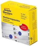 Avery Zweckform 3857 Markierungspunkte &Oslash; 19 mm, 1 Rolle/250 Etiketten, blau