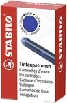 STABILO 5/0-041 Tintenpatronen zum Nachf&uuml;llen - STABILO Refill - Schreibfarbe blau