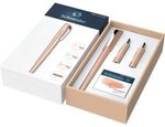 SCHNEIDER 143806 Geschenkset F&uuml;ller Callissima apricot, 3 Griffst&uuml;cke, 6 x Patronen