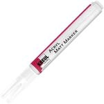 KREUL 46231 Acryl Matt Marker, medium, Rundspitze ca. 2 - 4 mm, wei&szlig;