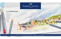 FABER-CASTELL 114636 Aquarellstift Goldfaber Aqua 36-Metalletui