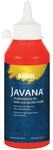 KREUL 91463 Javana Stoffmalfarbe f&uuml;r helle und dunkle Stoffe Rot 250 ml