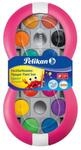 Pelikan Deckfarbkasten Space+ inkl. Deckwei&szlig;, 24 Farben, magenta