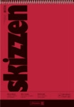 BRUNNEN 1047450 Skizzenblock 24x34cm 50 Blatt
