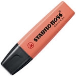 STABILO 70/140 Textmarker - STABILO BOSS ORIGINAL Pastel - Einzelstift - Korallrot