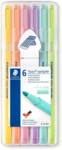STAEDTLER 362 CSB6 Textmarker triplus pastel 6St