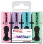 edding 7 Textmarker mini pastell, 4 St&uuml;ck