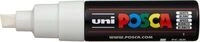 FABER-CASTELL 182601 Marker UNI POSCA PC-8K wei&szlig;
