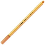 STABILO 88/30 Fineliner - STABILO point 88 - Einzelstift - gelbrot