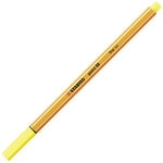 STABILO 88/24 Fineliner - STABILO point 88 - Einzelstift - zitronengelb