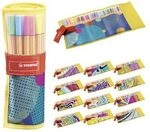 STABILO 8825-07 Fineliner - STABILO point 88 - 25er Rollerset als Individual....