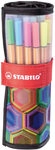 STABILO 8825-071-20 Fineliner - STABILO point 88 - 25er Rollerset Arty Edition - mit
