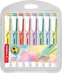 STABILO 275/8-08-1 Textmarker - STABILO swing cool Pastel - 8er Pack - mit 8
