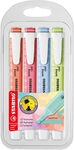 STABILO 275/4-08-1 Textmarker - STABILO swing cool Pastel - 4er Pack - Prise von