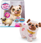 ZURU 11014145 Pets Alive - Poppy der Popo wackelnde Mops