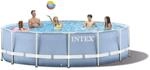 Intex Prism Frame Pool 457x122 mit Filterpumpe, Sicherheitsleiter, Abdeck- und