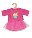 HELESS 1050 Puppen-Pullover und T&uuml;llrock "Cupcake", klein, Gr. 28-35 cm
