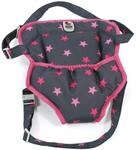 Bayer Chic Puppen-Tragegurt, Sternchen Pink