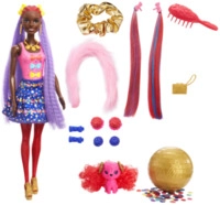 MATTEL HBG38 HBG40 Barbie Color Reveal Hair Feature Spielset - Bows