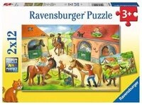 RAVENSBURGER 05178 Puzzle Ferien auf dem Reiterhof