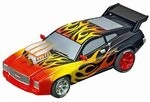 CARRERA 20064159 GO!!! MUSCLE CAR FLAMMENDESIGN