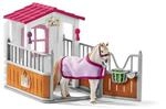 schleich&reg; 42368 HORSE CLUB Pferdebox mit Lusitano Stute