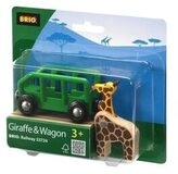 BRIO 63372400 Giraffenwagen