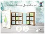 URSUS Adventskalender Buch Tannenb&auml;ume, aus Kraftkarton