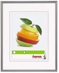 Hama 00066462 Kunststoffrahmen Sevilla Dekor, Grau Matt, 21 x 29,7 cm