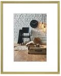 Hama Kunststoffrahmen Sevilla Dekor Gold Matt 21 x 29,7 cm DIN A4