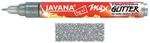 KREUL 92669 Javana texi m&auml;x Glitter f&uuml;r helle und dunkle Stoffe Silber