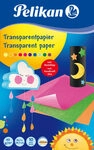 PELIKAN 137943 Pelikan Transparentpapier 18 x 30 cm, 10 Blatt in 10 Farben