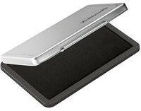 PELIKAN 331777 Pelikan Metallstempelkissen 7 x 11 cm Schwarz