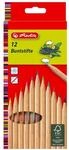 Herlitz Buntstifte, 12er Kartonetui, Naturholz