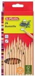 Herlitz Buntstifte aus Naturholz 24er