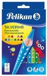 PELIKAN 700627 Pelikan Buntstifte SILVERINO, dreieckig, dick, 12 Farben