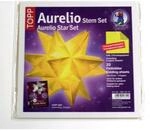 URSUS Aurelio Sternset, gelb, transparent, 15 x 15 cm, 33 Blatt