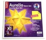 URSUS Aurelio Sternset, gelb transparent, 20 x 20 cm, 33 Blatt