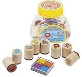 GOKI 15499 Stempel Wilde Tiere (8 Stempel)