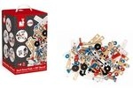 JANOD J06479 Brico'Kids Werkbank Zubeh&ouml;rsortiment aus Holz (100 Teile)