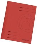 Herlitz Schnellhefter Karton A4 Intensivfarben rot