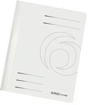 HERLITZ 11092749 Schnellhefter A4 Karton gefaltet wei&szlig;