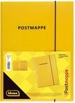 Idena Postmappe mit Gummizug PP gelb DIN A4