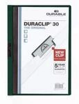 Durable 220032 Klemm-Mappe DURACLIP&reg; 30, petrol/dunkelgr&uuml;n
