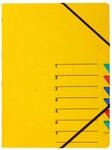 Pagna 6386484 Ordnungsmappe Easy 1-7, gelb, 7 tlg.