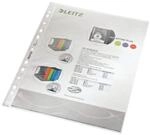 Leitz Prospekth&uuml;lle Standard, A4, PP, genarbt, 0,09 mm, 100 St&uuml;ck